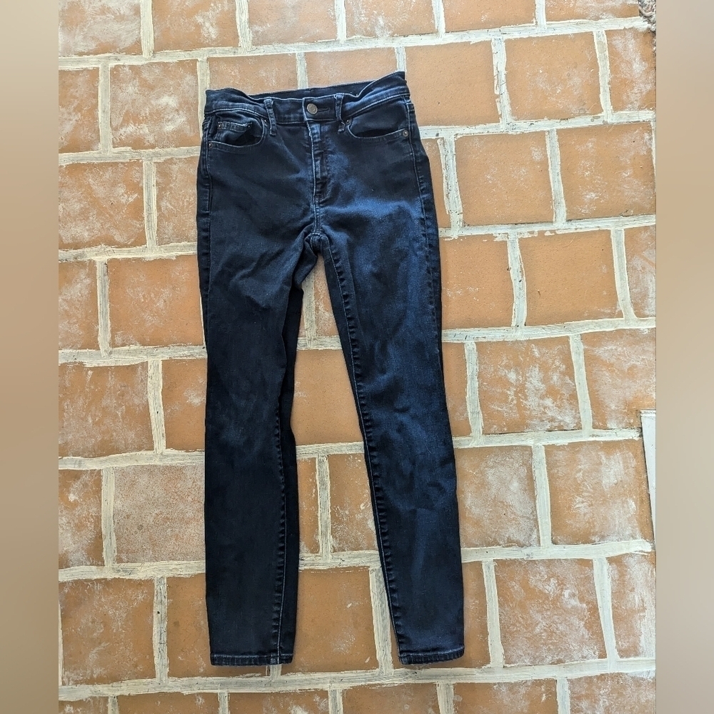 GAP Resolution True Skinny Jeans dark wash size 27S